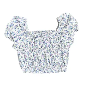 Zara Cropped Floral Top