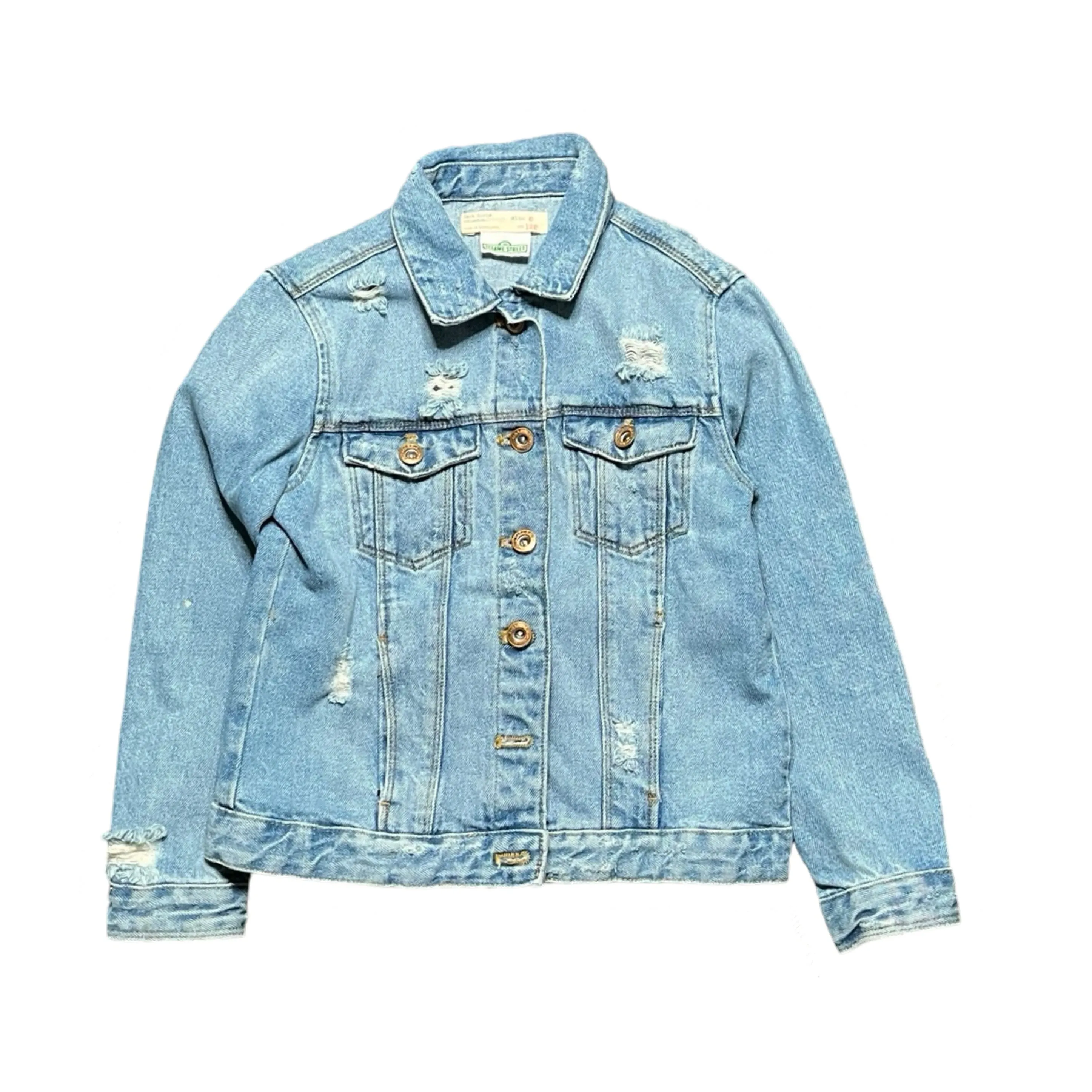 Zara Girls Sesame Street Denim Jacket