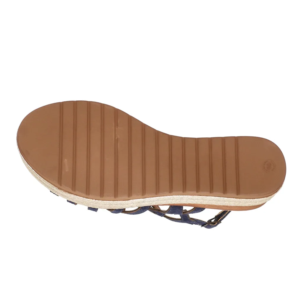 Zip-Italy Espadrille Wedge Sandals
