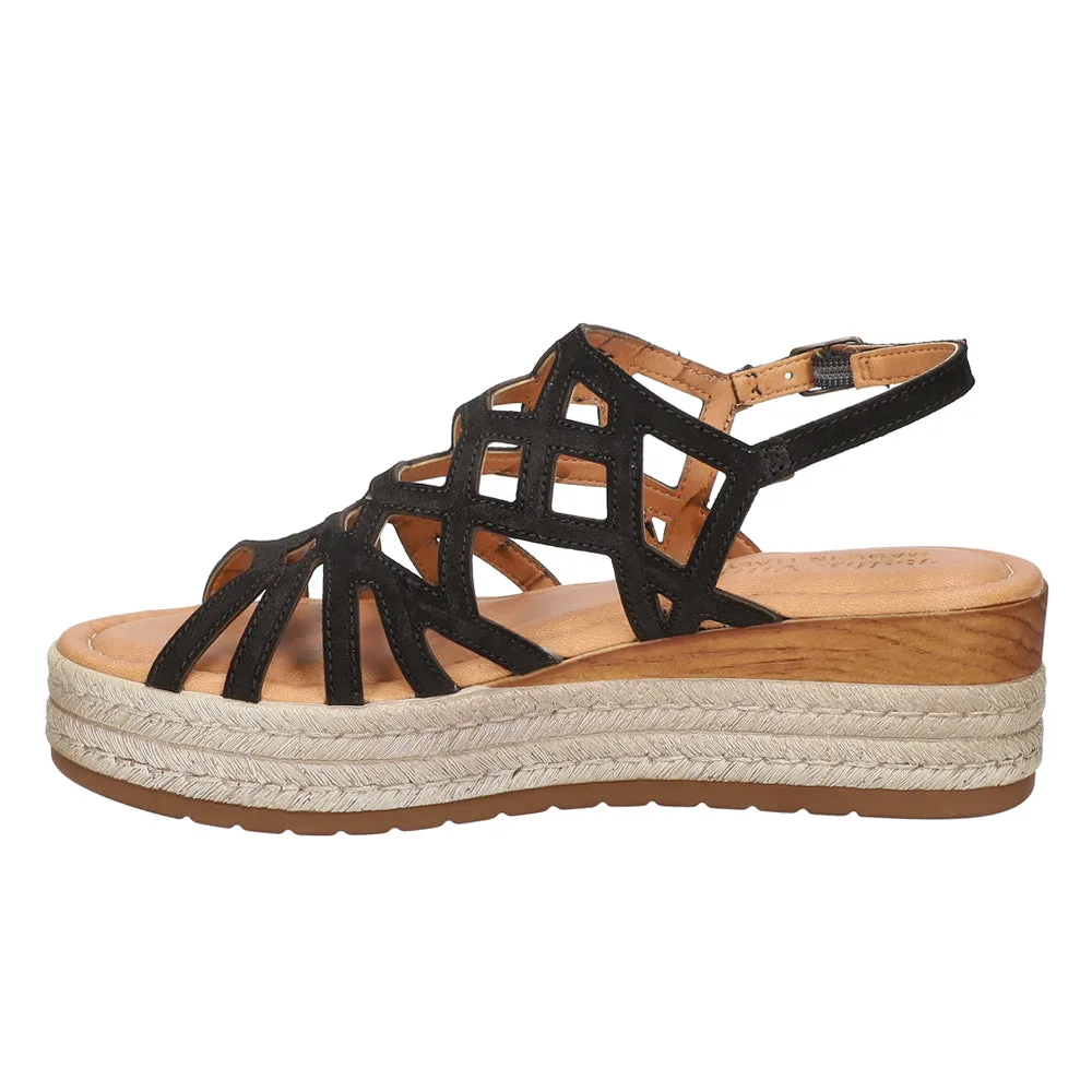 Zip-Italy Espadrille Wedge Sandals